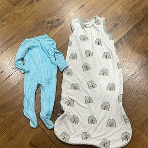 Kyte Baby sleeper and sleep sack